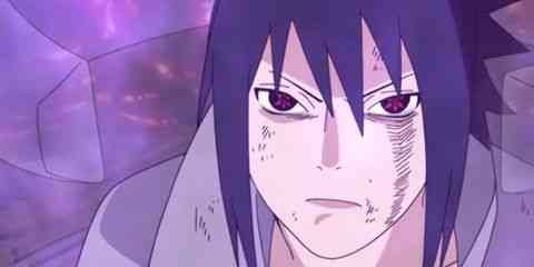 Mangekyou Sharingan Sasuke. (Dok. Pierrot Studio)