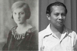 Maria Duchateau dan Sutan Sjahrir/Foto: Wikimedia.org dan pbs.twimg.com