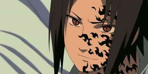 Sasuke mode kutukan. (Dok. Pierrot Studio)