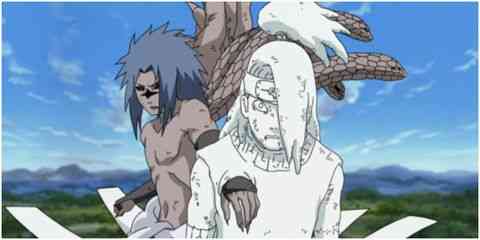 Sasuke vs Deidara dalam seri Naruto. (Dok. Pierrot Studio)