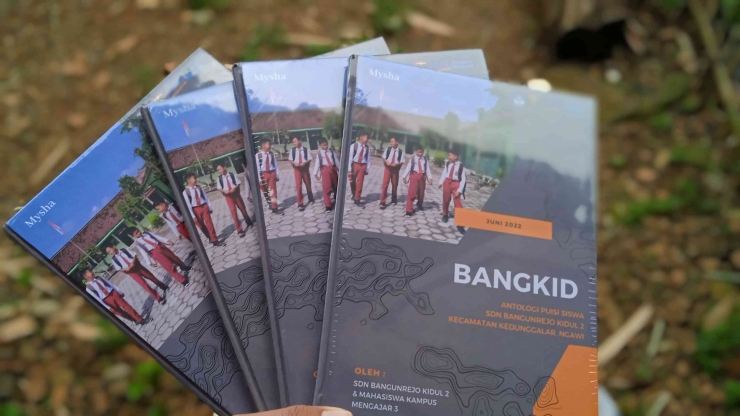 Buku BANGKID antologi siswa//pict koleksi pribadi