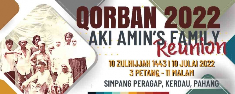 Image: Salah satu undangan Family Day  untuk moment Idul Adha tahun ini di Negeri Pahang-Malaysia (dokpri)