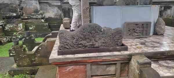 Hiasan candi asal Museum Adam Malik (Sumber: Nugroho Wibisono)