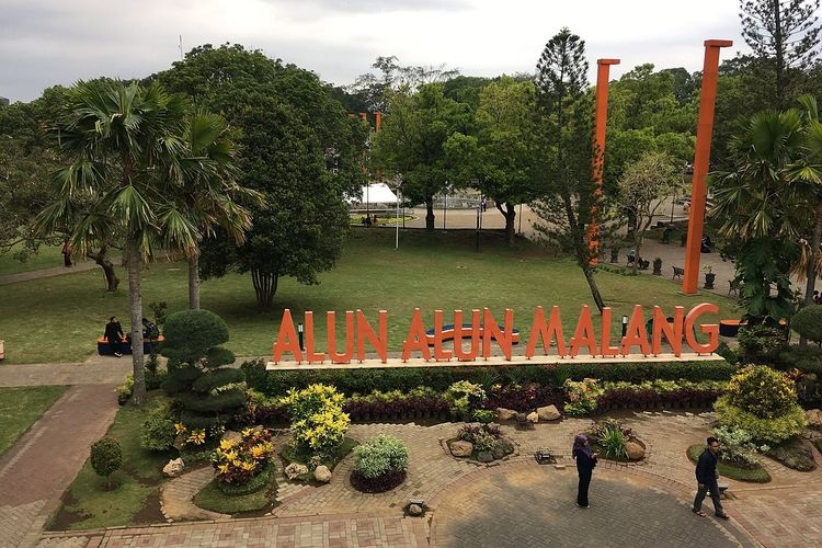 Alun-alun Malang.| WIKIMEDIA COMMONS/CHRISTOPHE95 via Kompas.com