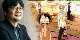 Eichiro Oda dan seri One Piece. (sumber: CBR.com)