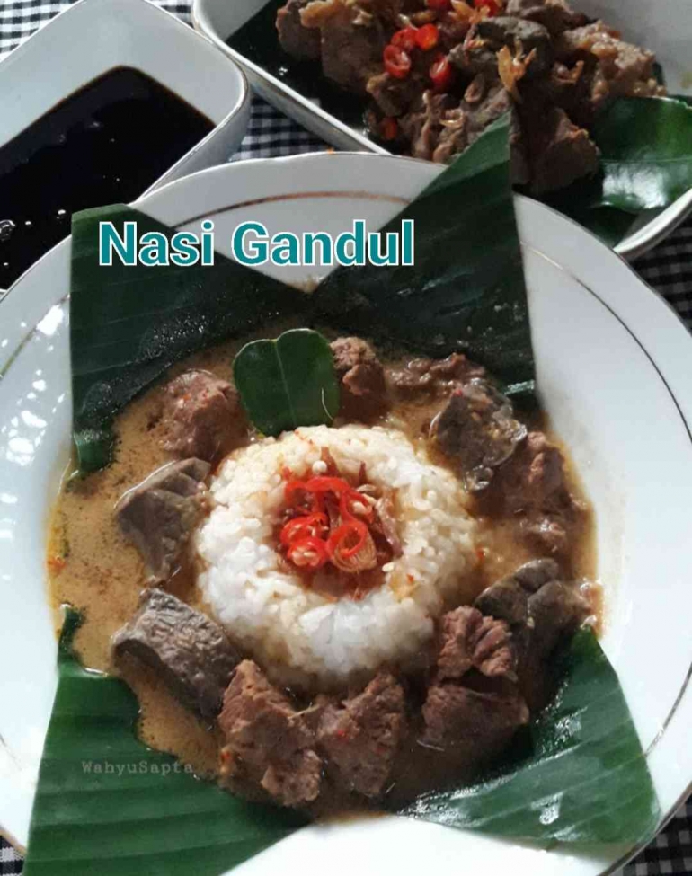 Nasi Gandul. | Foto: Wahyu Sapta.