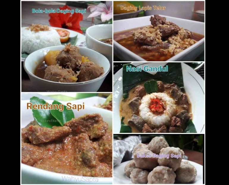 5 ide sajian lezat menu Iduladha selain sate dan gule. | Foto: Wahyu Sapta.