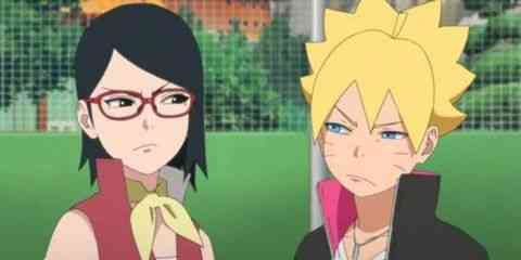 Boruto dan Sarada dalam serial Anime Boruto: Naruto Next Generation. (Sumber: CBR.com)