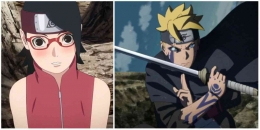 Boruto dan Sarada dalam serial anime Boruto: Naruto Next Generation. (Sumber: CBR.com)