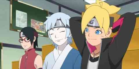Tim 7 dalam serial anime Boruto: Naruto Next Generation. (sumber: CBR.com)