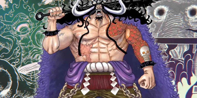 Kaido dalam serial One Piece. (sumber: Dok. CBR.com)