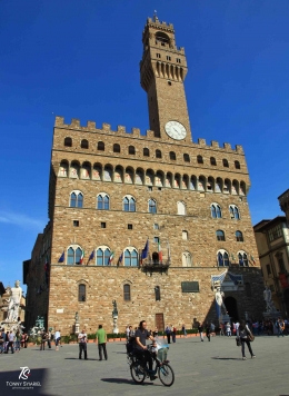 Palazzo Vecchio di Piazza della Signoria. Sumber: dokumentasi pribadi