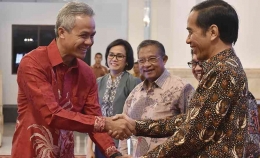 Ganjar Pranowo diundang ke Istana oleh Jokowi