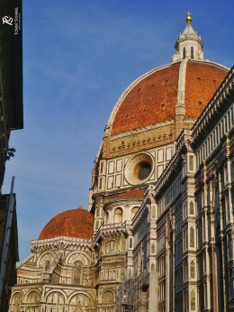Kubah Katedral Florence. Sumber: dokumentasi pribadi