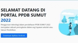 Tak Bayar, Cukup Unduh Aplikasinya, Daftar dan Tunggu Pengumuman.sumber: ppdb.disdik.sumutprov.go.id