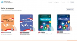Tangkapan layar situs akses buku pelajaran dari Kemdikbudristek (buku.kemdikbud.go.id) yang dapat diakses secara gratis dan bebas cukup bermodal internet lancar | Dok. Pribadi