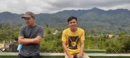 Panorama dari atas Puncak Bumi Sekala Bekhak, Lampung Barat. Dok pribadi