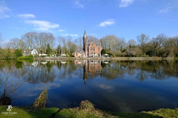 Minnewater Lake yang indah di Bruges. Sumber: dokumentasi pribadi