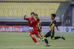 Malaysia berhasil mengalahkan Vietnam di semifinal Piala AFF U-19 dengan skor 3-0. | Sumber: Okezone