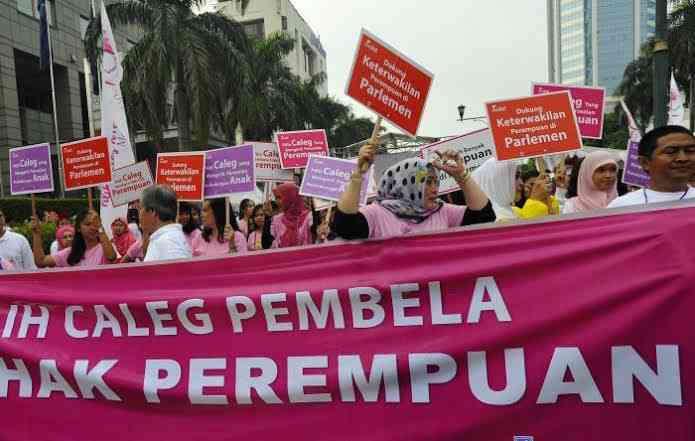 Upaya penegakkan hak perempuan (Sumber Foto: Media Indonesia)