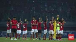 Timnas Indonesia tetap di hati, walau apapun yang terjafi (Image CNNIndonesia/Adhi Wicaksono via cnninfonesia.com)