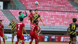 KARMA Itu NYATA, Timnas VIETNAM Dibantai MALAYSIA Skor 3-0 Piala AFF U19 Foto: via Tribunnews/Bali. 