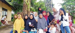 Acara arisan keluarga Bani Yusuf di Kebun Raya Lombok. Dokpri