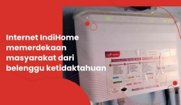 IndiHome dari Telkom Indonesia (foto & ilustrasi: dok.pribadi).