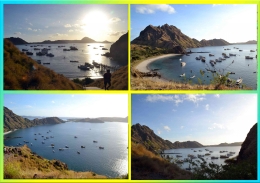 Pemandangan Indah Di Setiap Tahapan Padar Island | Dok. Pribadi
