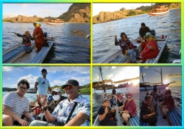 Kapal Boat Sarana Utama Transfer Dari Kapal Pinisi Ke Objek Wisata Pulau | Dok. Pribadi