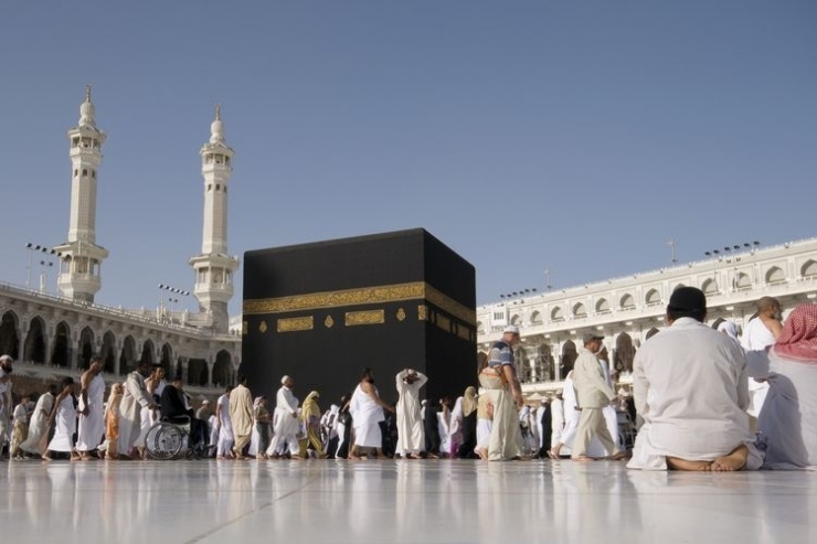 Ka'bah di Masjidil Haram, Mekkah, Arab Saudi.(SHUTTERSTOCK / AHMAD FAIZAL YAHYA via KOMPAS.com) 