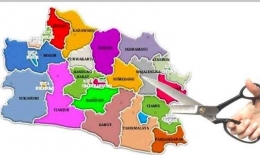 Ilustrasi pemekaran provinsi Jawa barat (sumber :kabar priangan.com)
