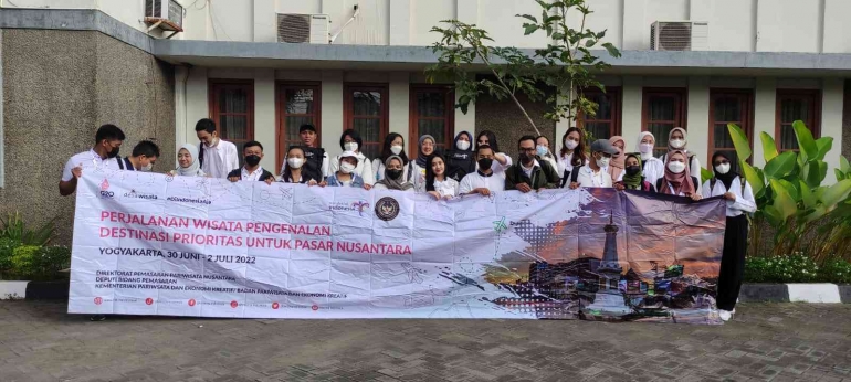 Peserta Famtrip 30 Juni - 2 Juli 2022 di Yogyakarta. Dokpri