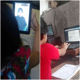 Manfaat Internet membantu anak-anak selama belajar On line. Foto: Irma Tri Handayani