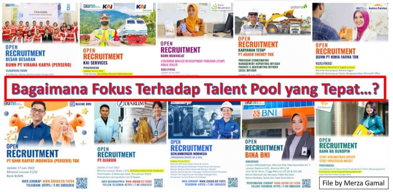 Image: Bagaimana fokus terhadap talent pool yang tepat (File by Merza Gamal)