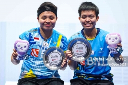 Apriyani Rahayu/Siti Fadia Silva Ramadhanti berhasil meraih gelar kedua di tahun 2022. | Sumber: Badmintontalk