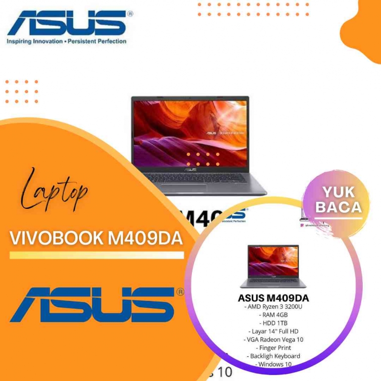 dok. kreditlaptopbandung-asus vivobook m409da