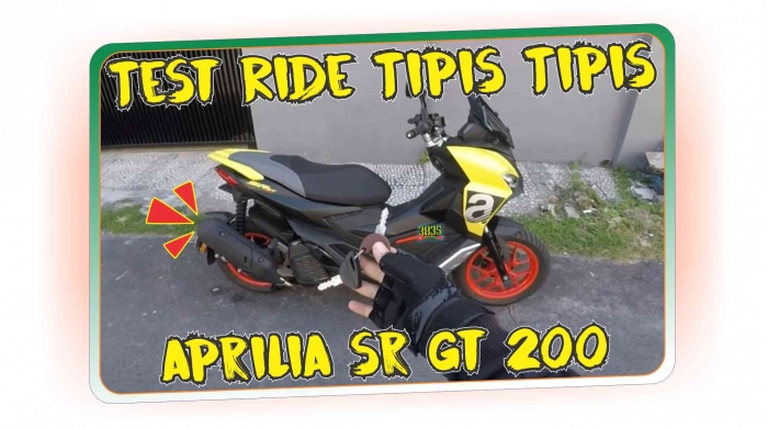 test ride aprilia sr gt 200/dokpri