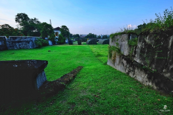 Halaman dalam benteng Vastenburg. Sumber: dokumentasi pribadi
