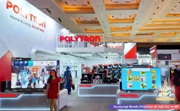 Salah Satu Pameran Produk terbaru dari booth Polytron di Pekan Raya Jakarta 2022 | Sumber Gambar: serbapromosi.co