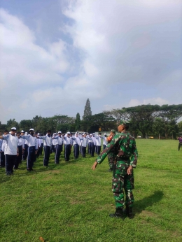 Pelatih dari TNI, dokumentasi pribadi abidsalfada
