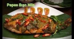 Pepes Ikan Nila, sajian lezat untuk makan siang. | Foto: Wahyu Sapta.
