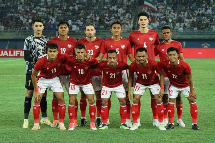 Timnas Garuda lolos ke putaran final Piala Asia 2023 (Foto PSSI via Kompas.com). 