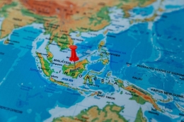 Ilustrasi peta Indonesia. (Vera Petrunina via kompas.com)