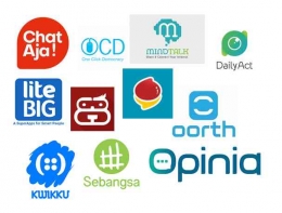 Beberapa logo media sosial lokal/dokpri