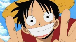 ilustrasi Luffy One Piece (photo: forum.wakfu.com)
