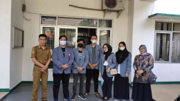 Dokumentasi bersama Sekretaris Kelurahan Manggahang dan Fasilitator Kecamatan Baleendah, dok. pribadi