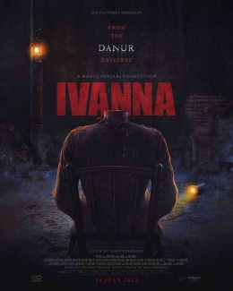 Poster resmi dari film Ivanna yang di produksi oleh MD Pictures (sumber : imdb)