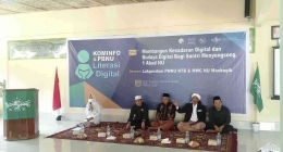 Seminar Nasional, Santri Cakap Digital Lakpesdam PWNU NTB di Ponpes Al-Ijtihad, Danger, Masbagik, Lotim. (Dok pribadi).