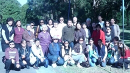 foto bersama teman teman dari berbagai negara Dok pribadi
